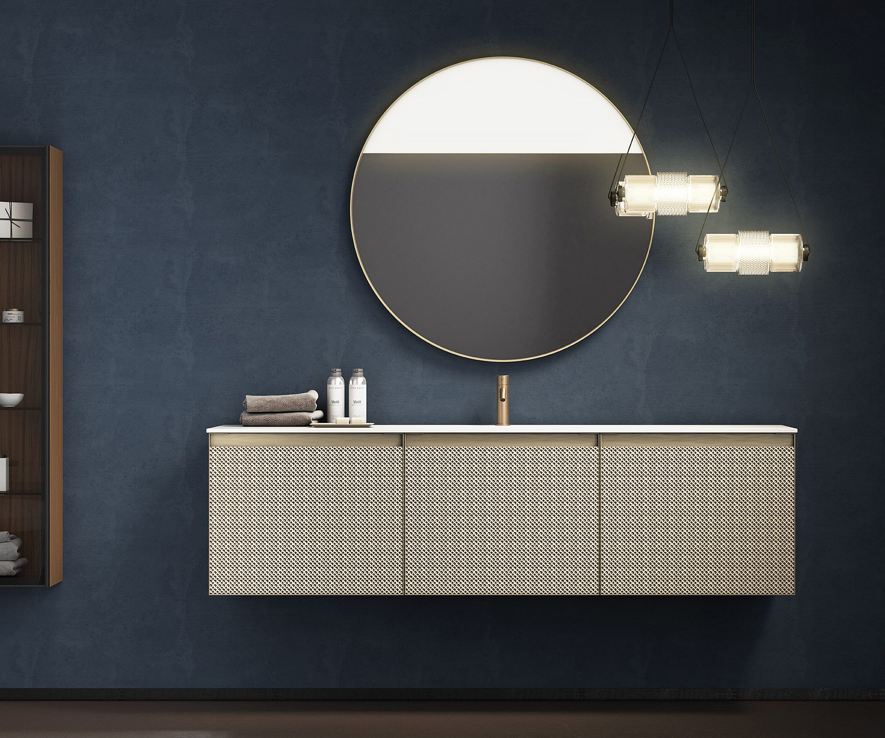 Modern +Skin Wall Mount Vanity Unit