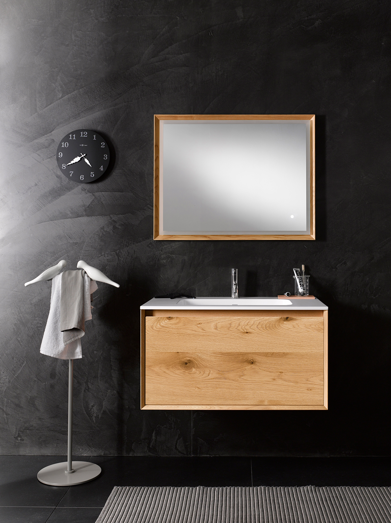 Modern 45 Degree Full Wall Mount Vanity Series 900