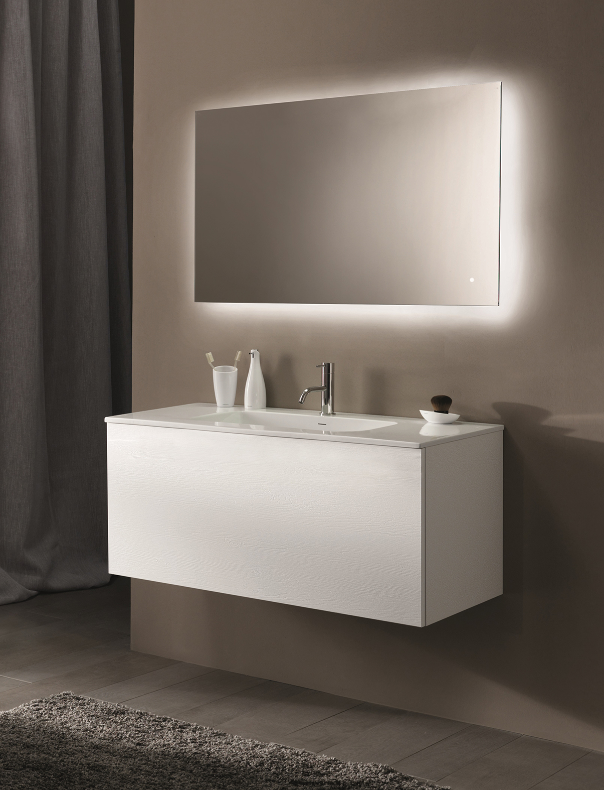 Modern 51 Collection Wall Mount Vanity Series 1200