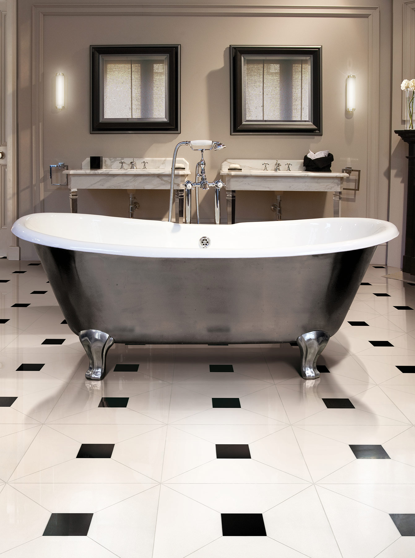 Traditional Admiral Lux Freestanding Bathtub