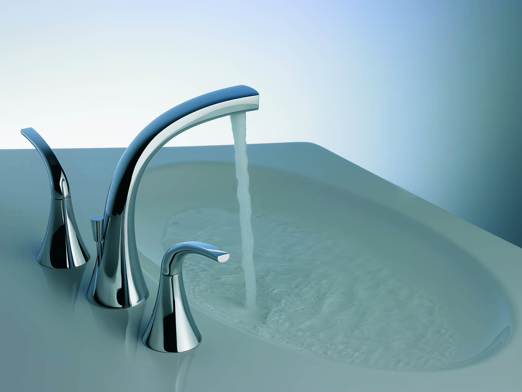 Alesia Lever Plus Deck Mount Faucet