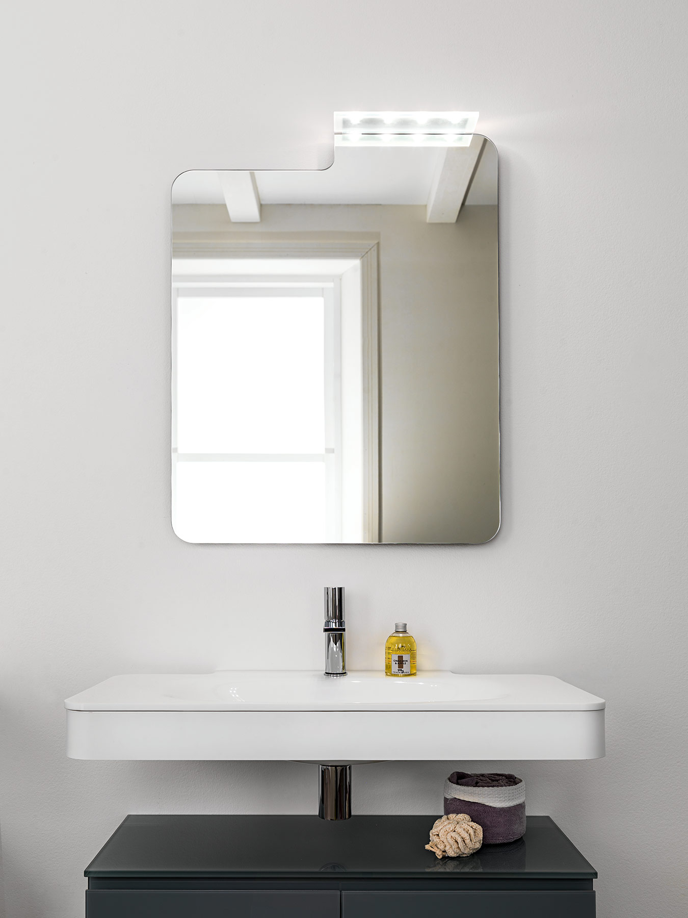 Modern Atollo Wall Mount Mirror