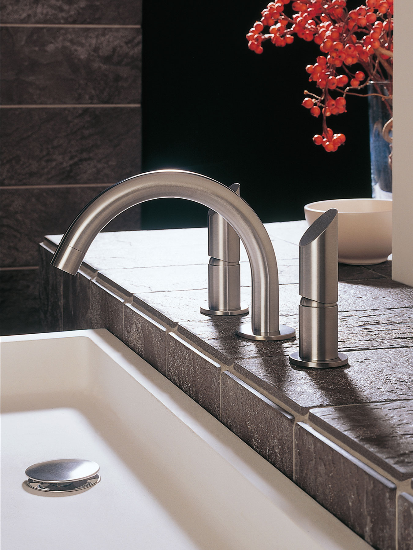 Modern Beauty Deck Mount Faucet