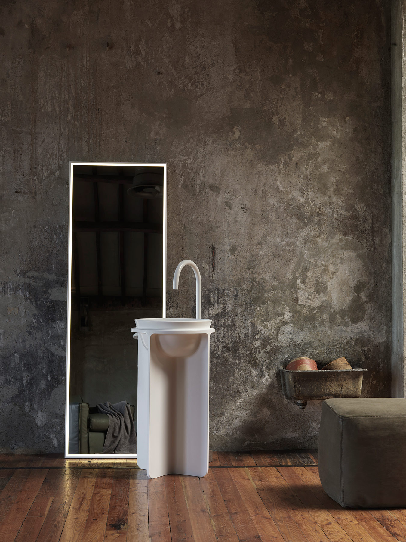 Modern Controstampo Freestanding Washbasin