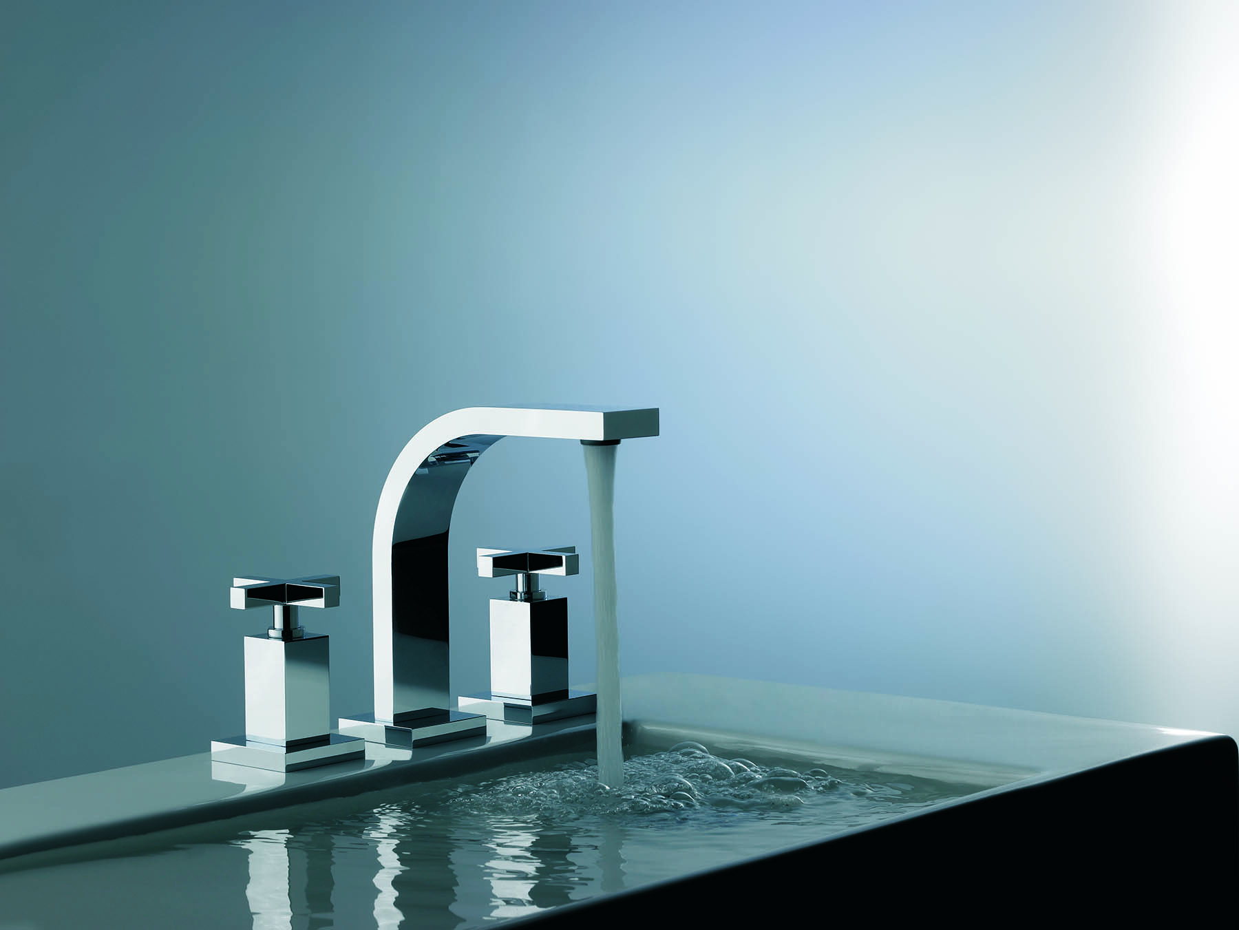 Modern Dominic Plus Deck Mount Faucet