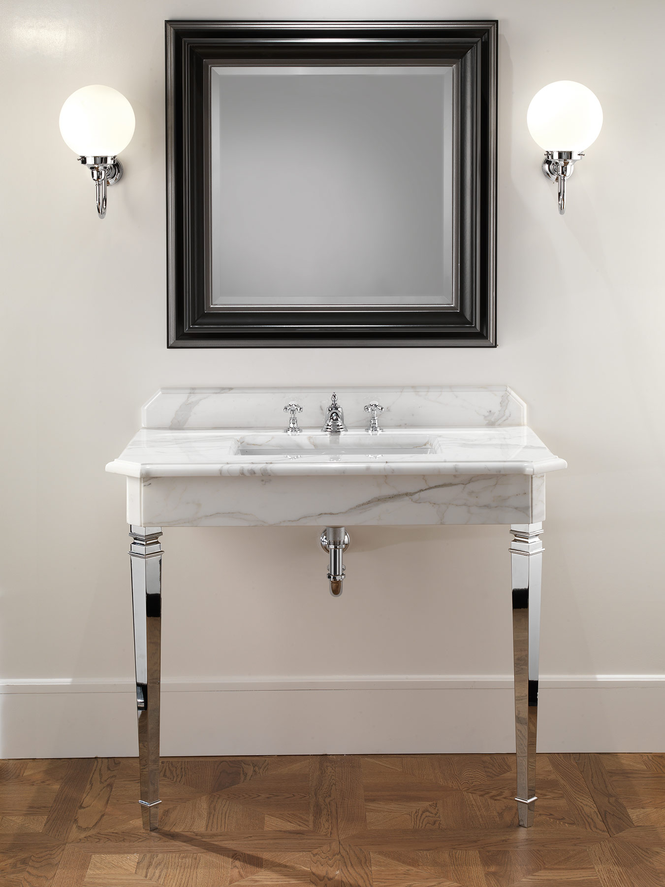 Traditional Epoque Wall Mount Console