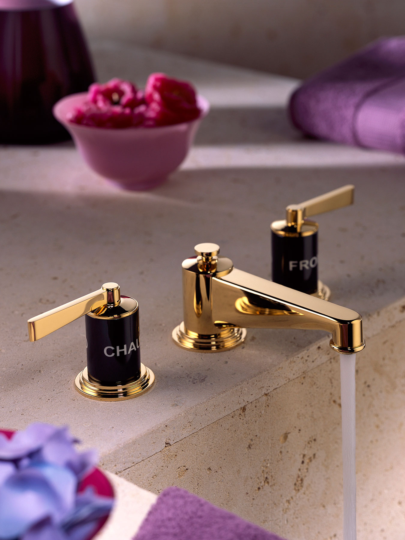 Traditional Faubourg Deck Mount Faucet