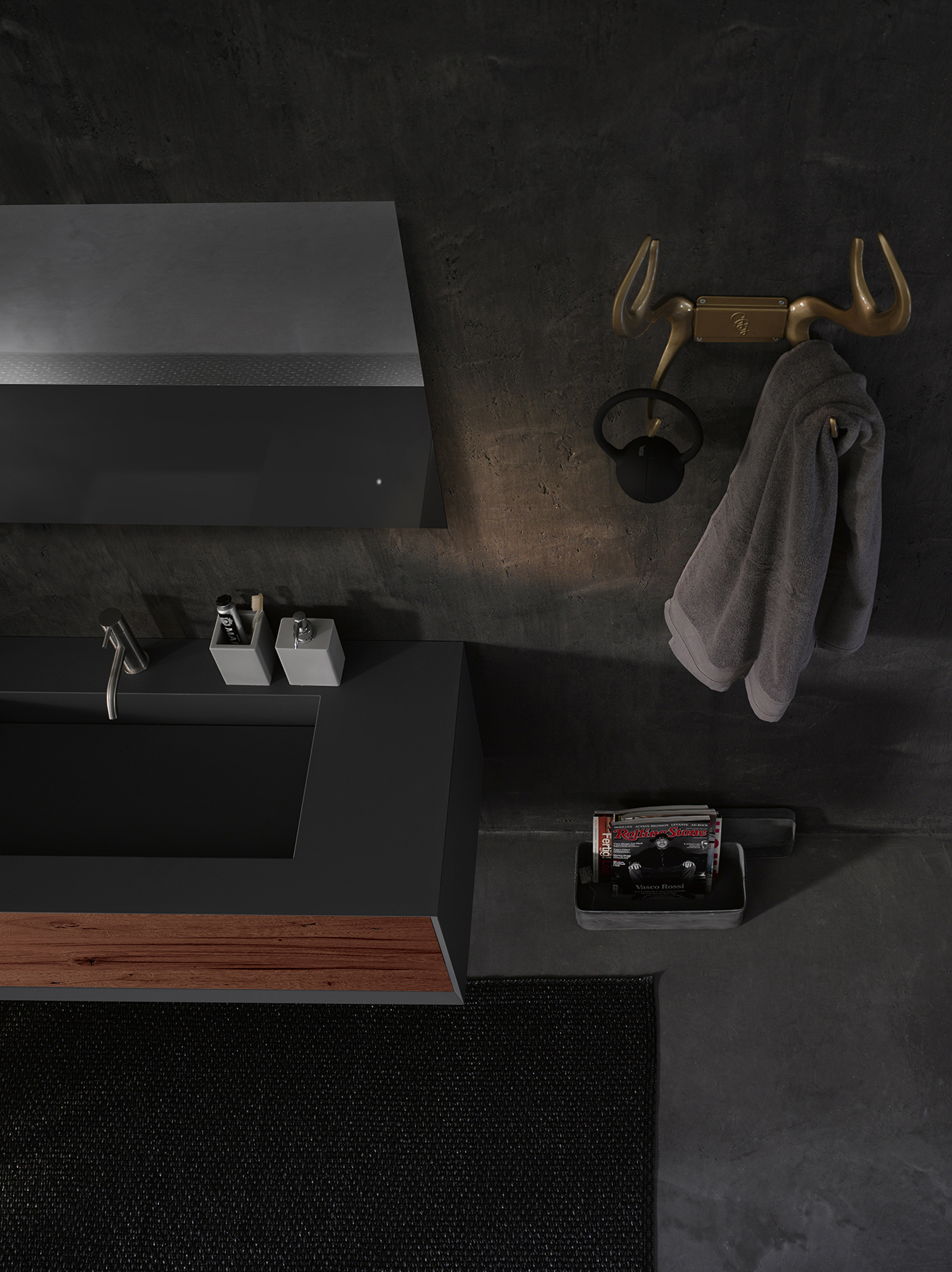 Modern Fenix Full Wall Mount Vanity