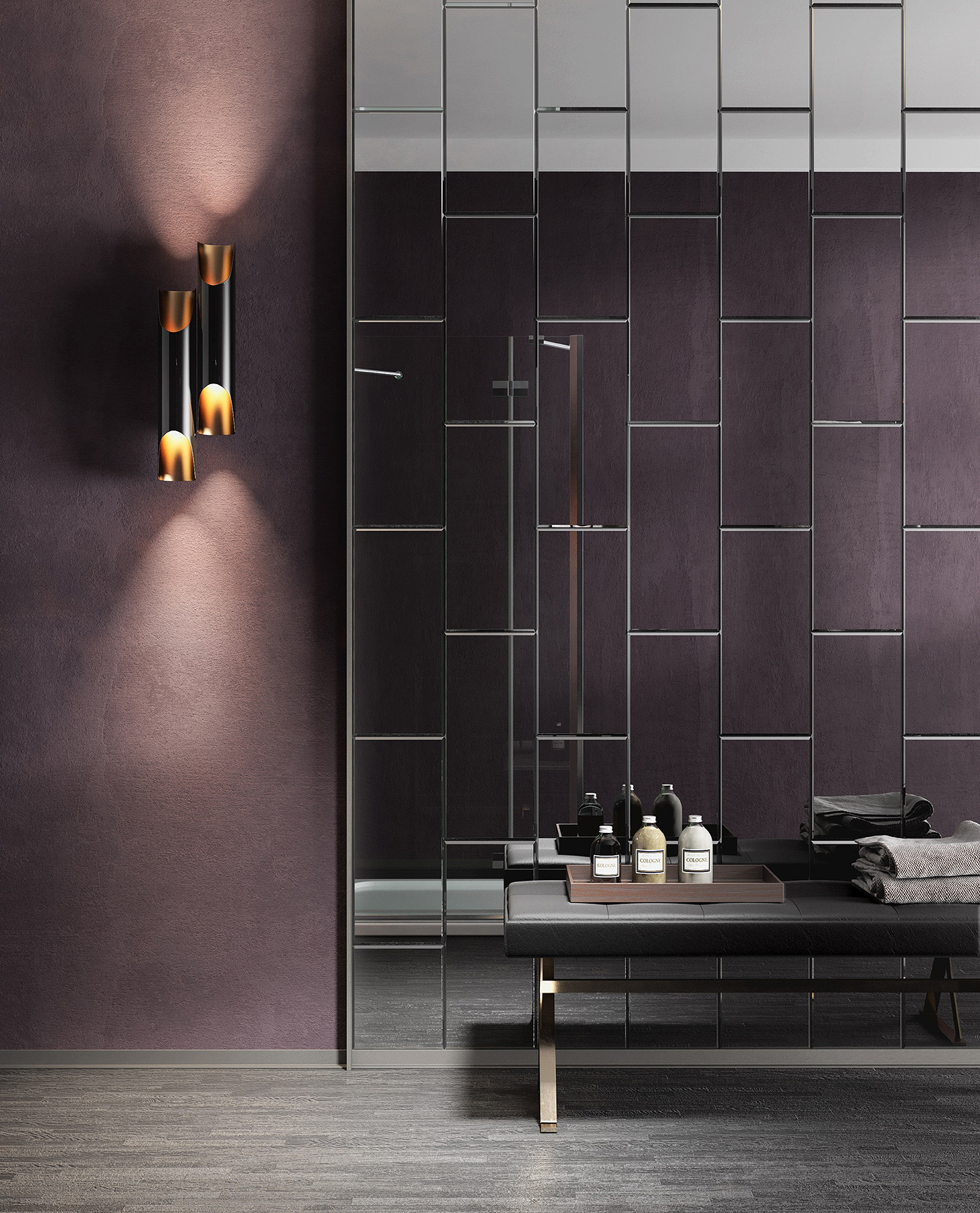 Modern Gemme Wall Mount Tiles