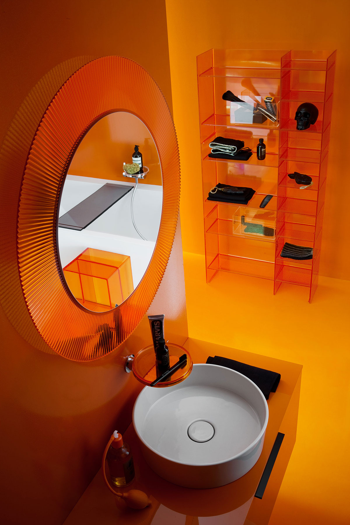 Modern Kartell Wall Mount Mirror