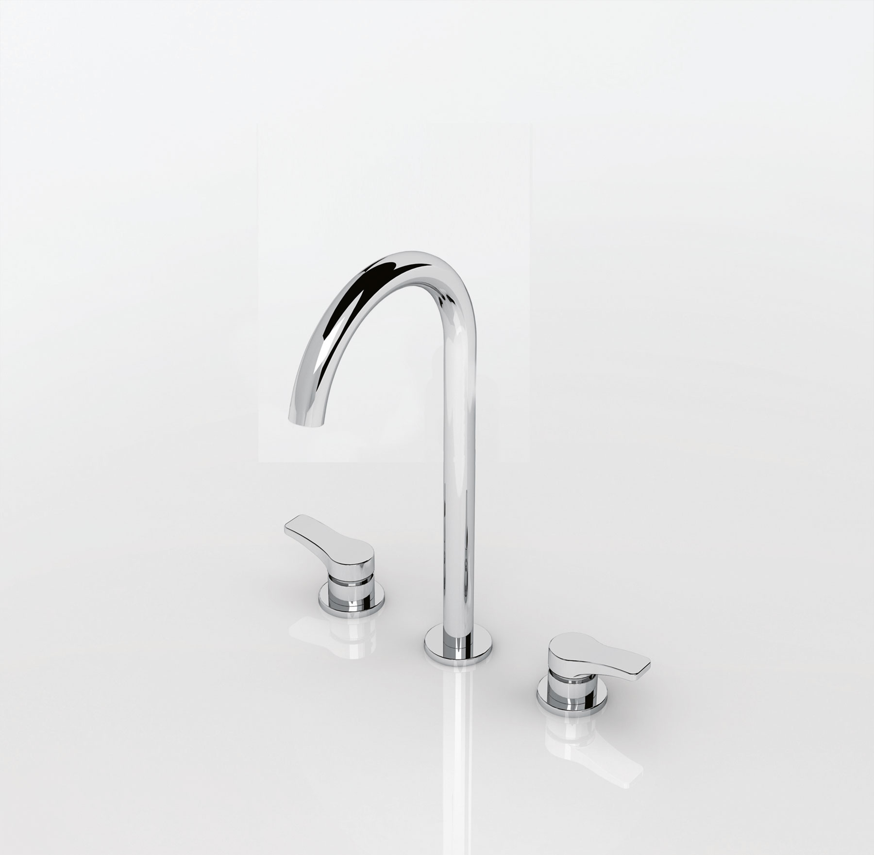 Modern Lissoni Deck Mount Faucet