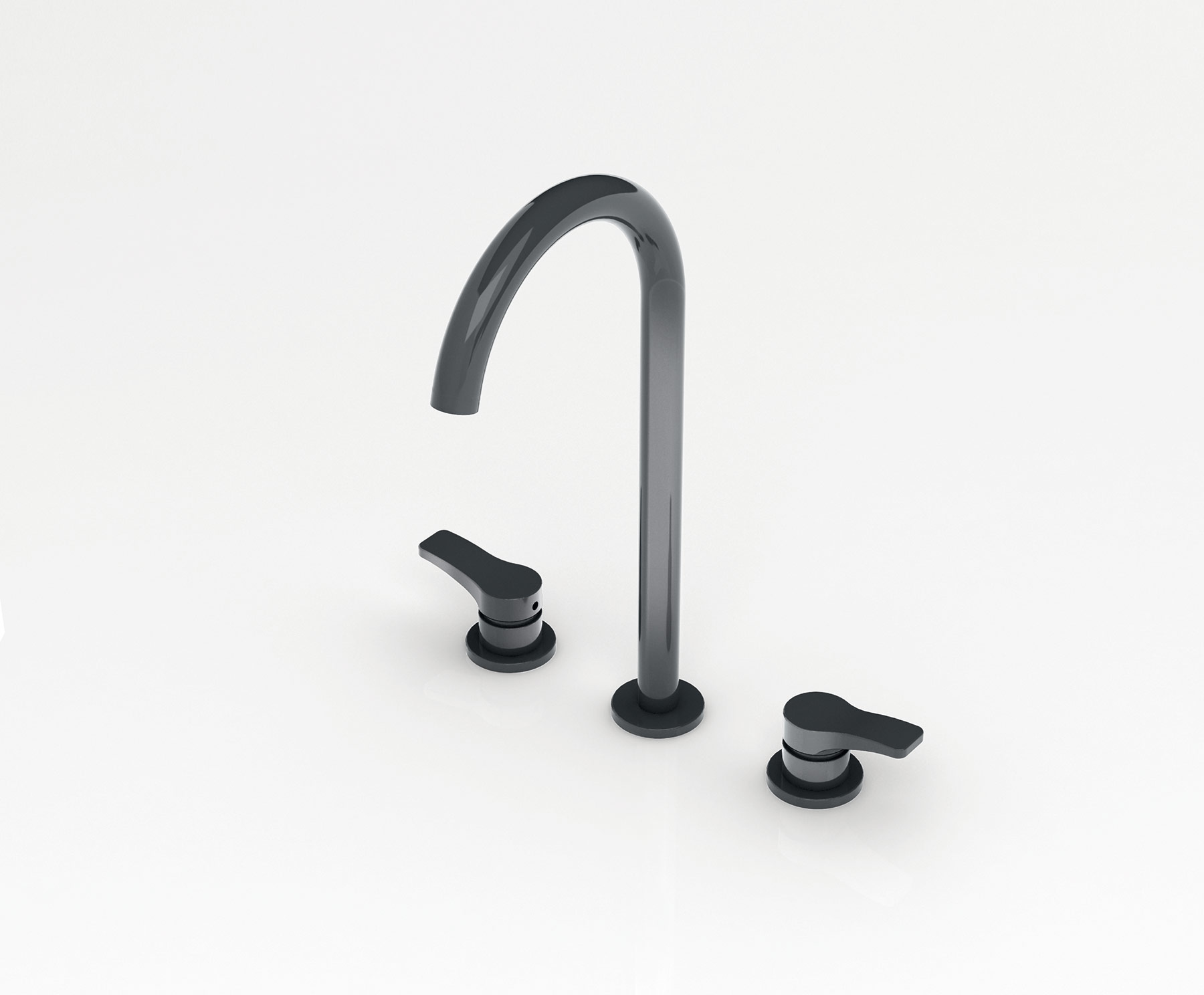 Modern Lissoni Deck Mount Faucet