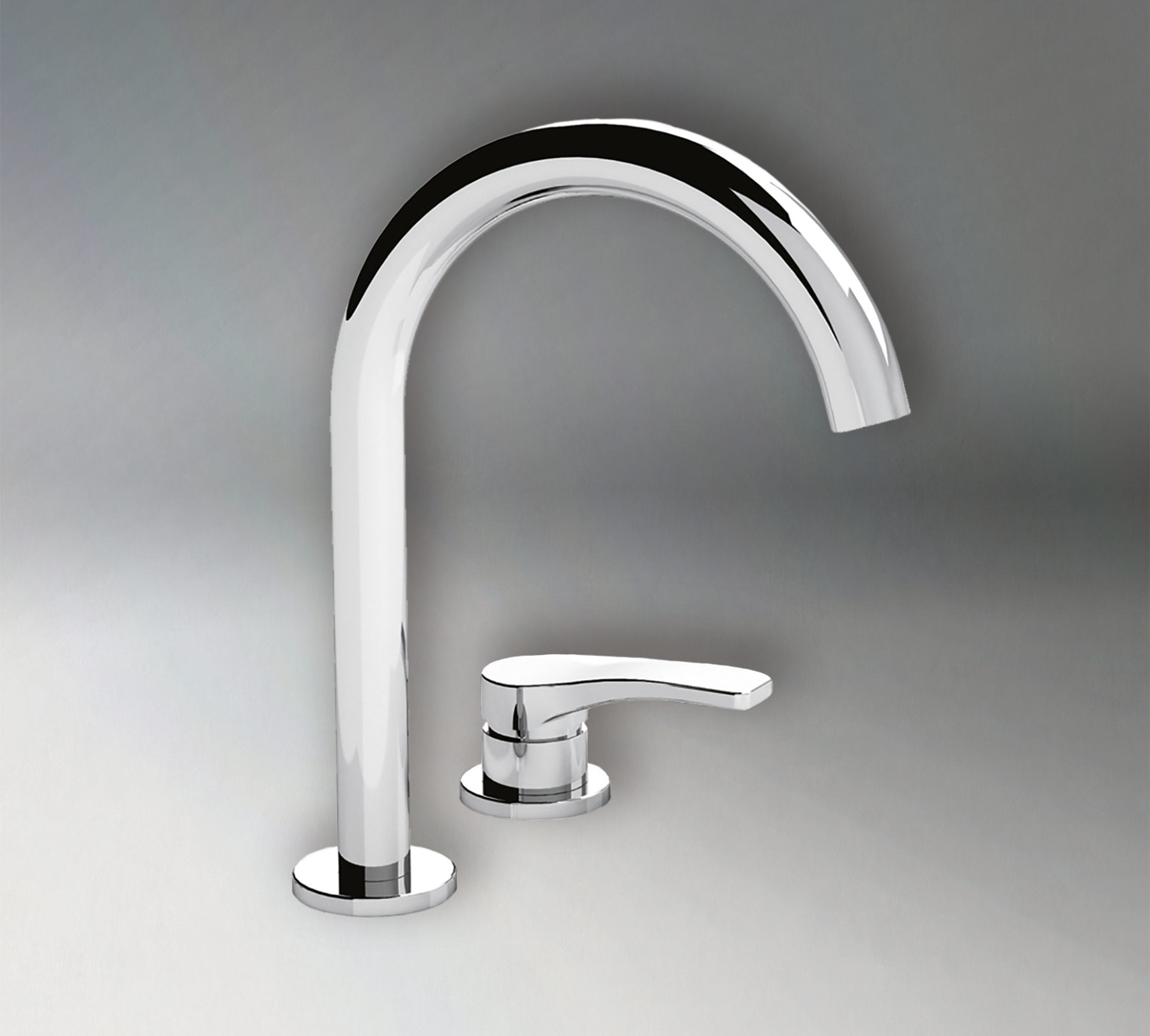 Modern Lissoni Deck Mount Faucet