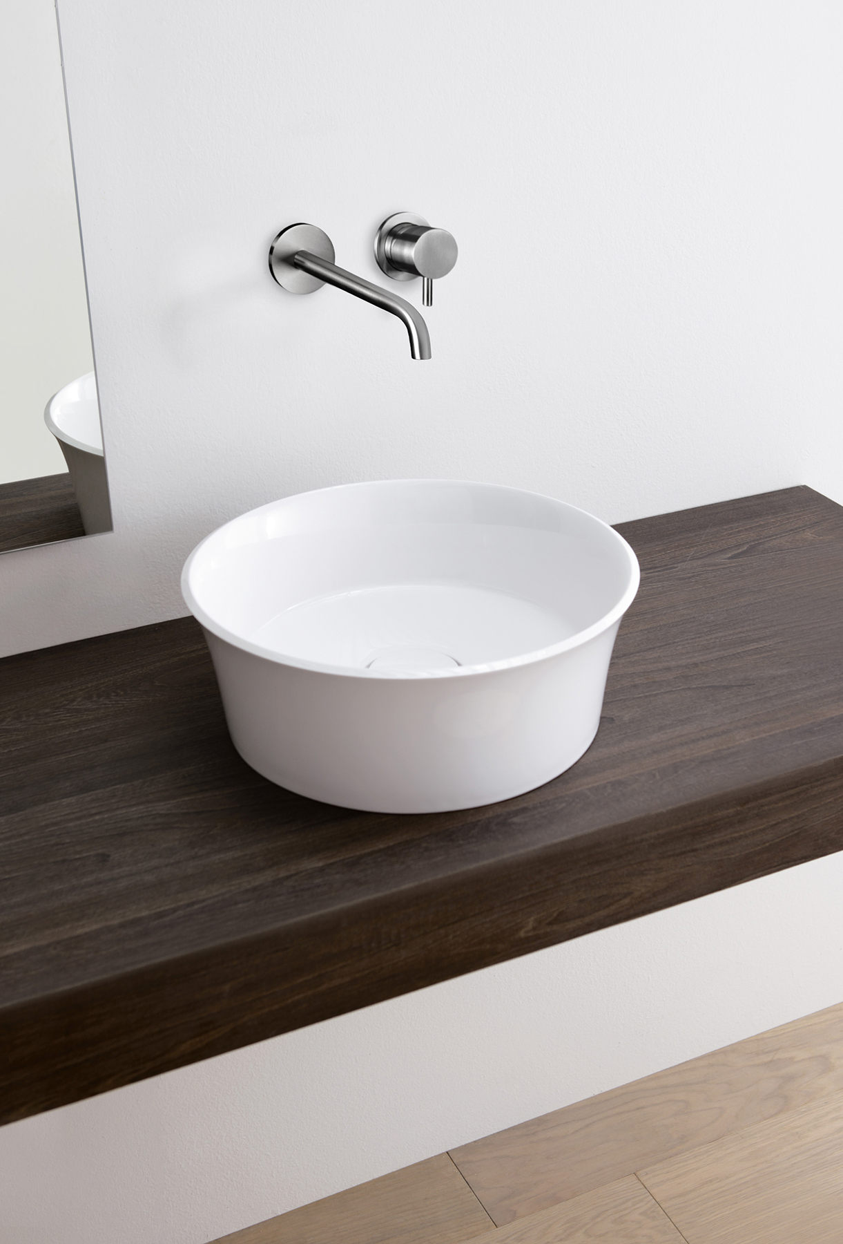 Modern Luna Round Counter Top Basin