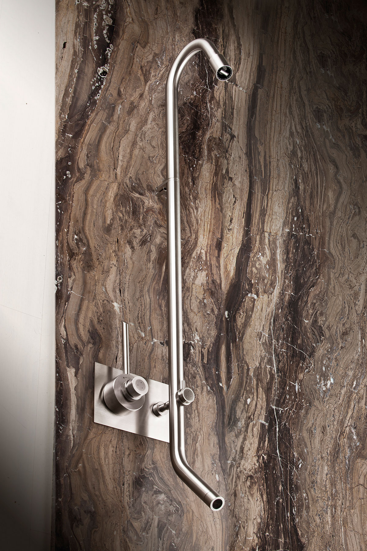 Modern Beauty Wall Mount Thermostatic Shower & Bath Set