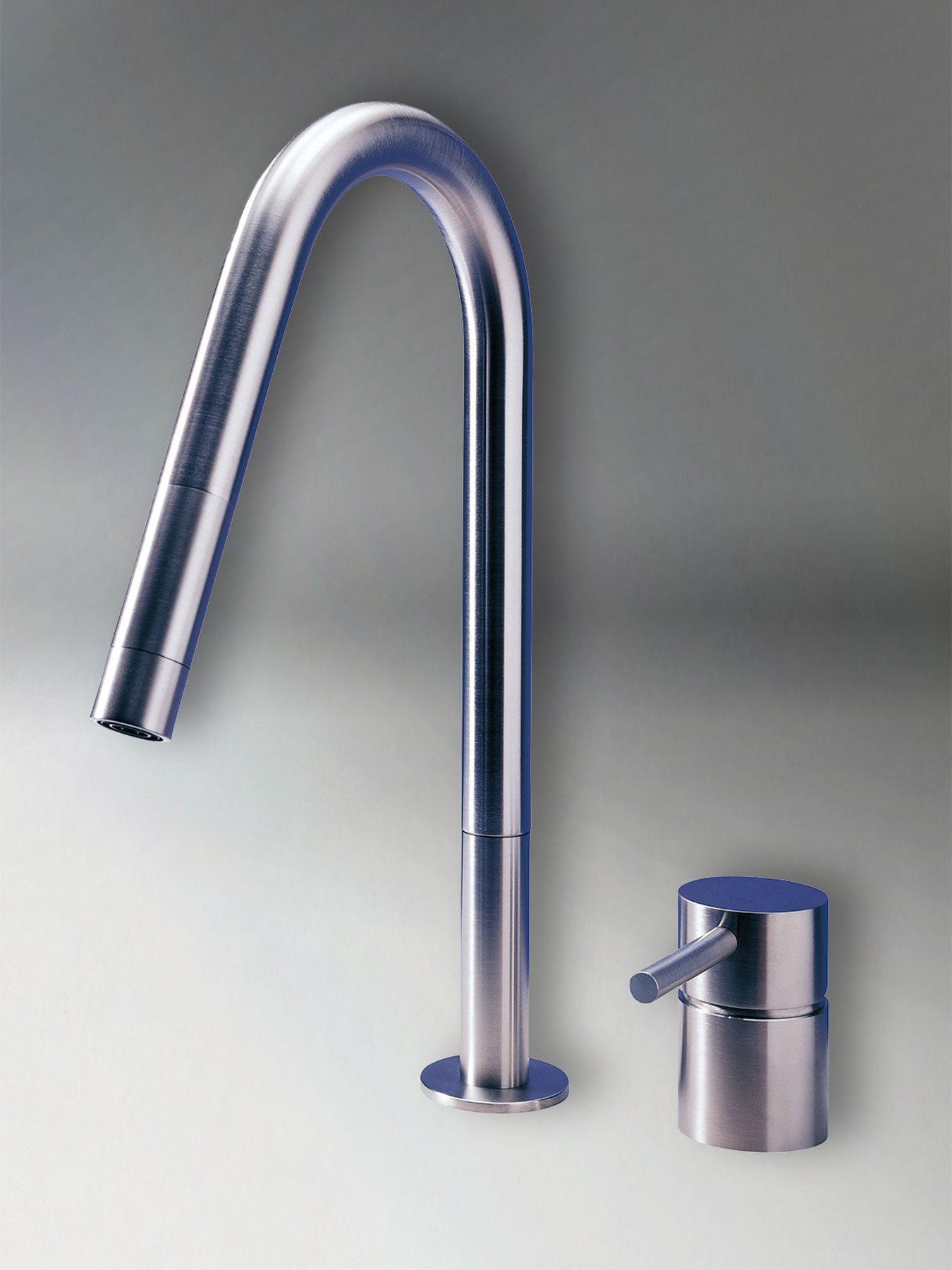 Modern F2E Deck Mount Kitchen Faucet