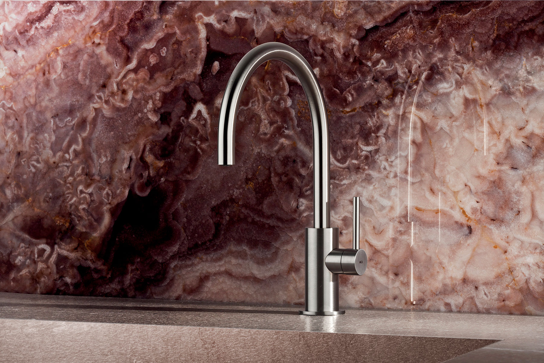 Modern Minimal Beauty Deck Mount Faucet