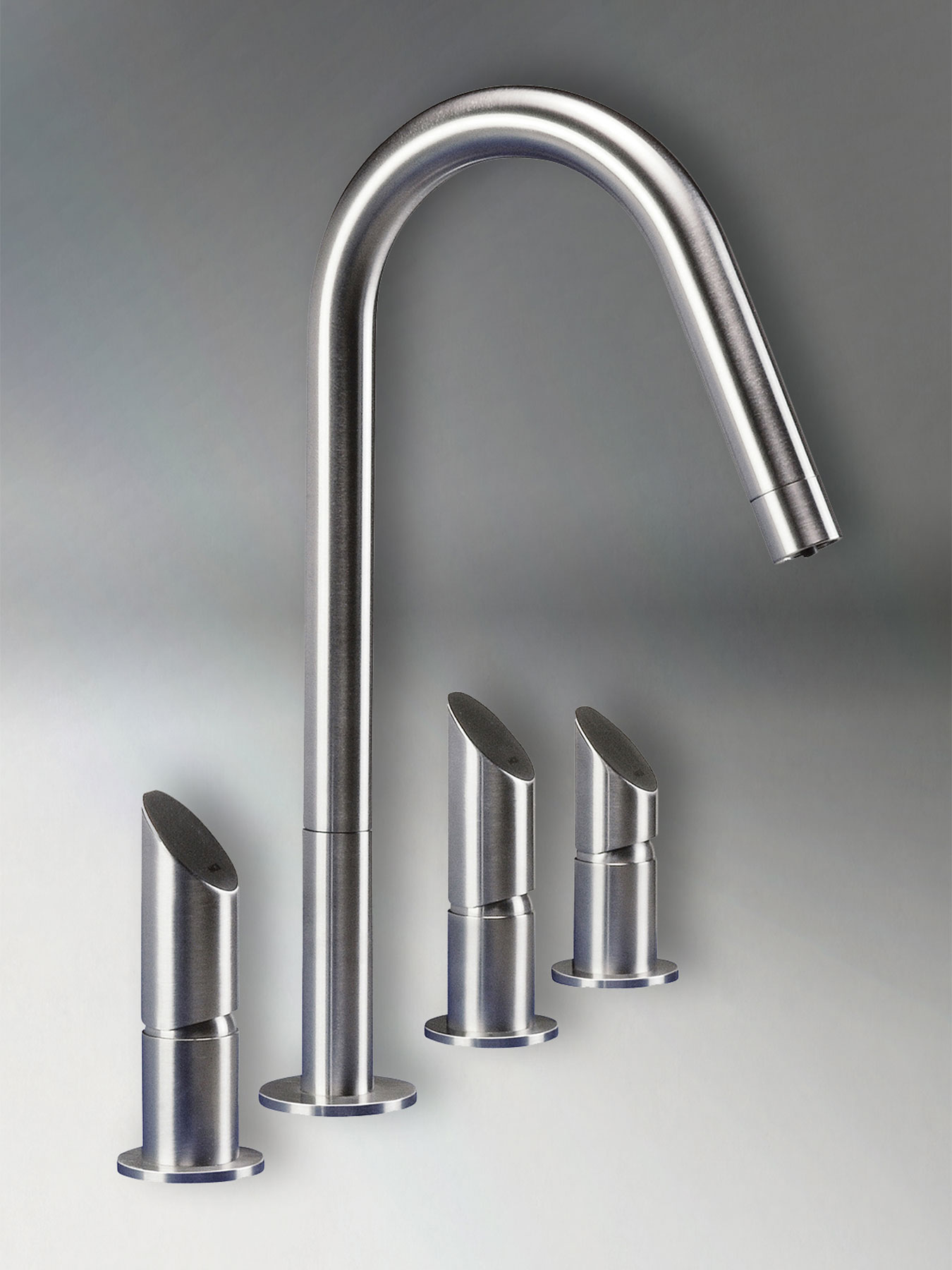 Modern T45DF Deck Mount Kitchen Faucet