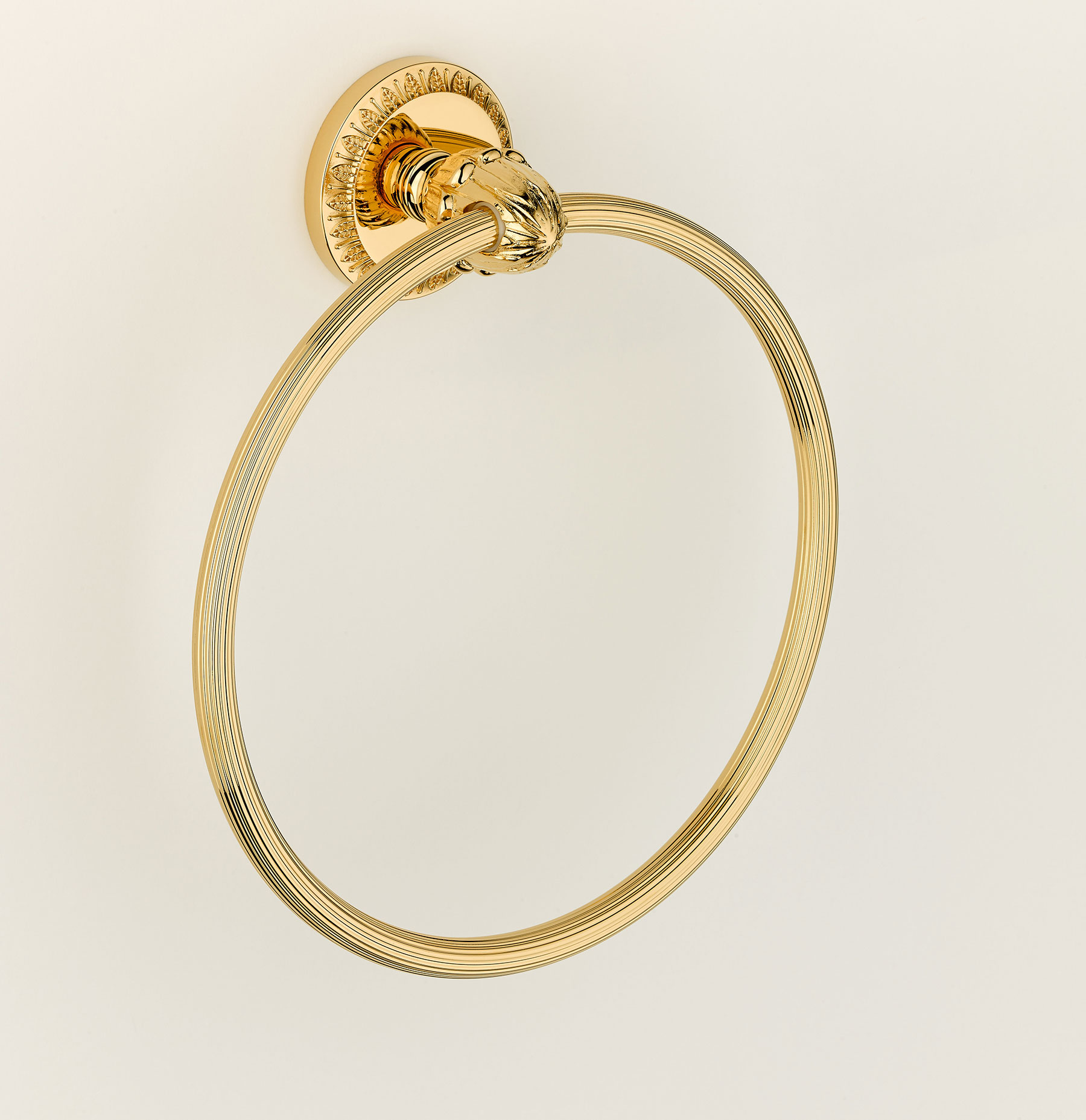 Traditional Malmaison Wall Mount Towel Ring