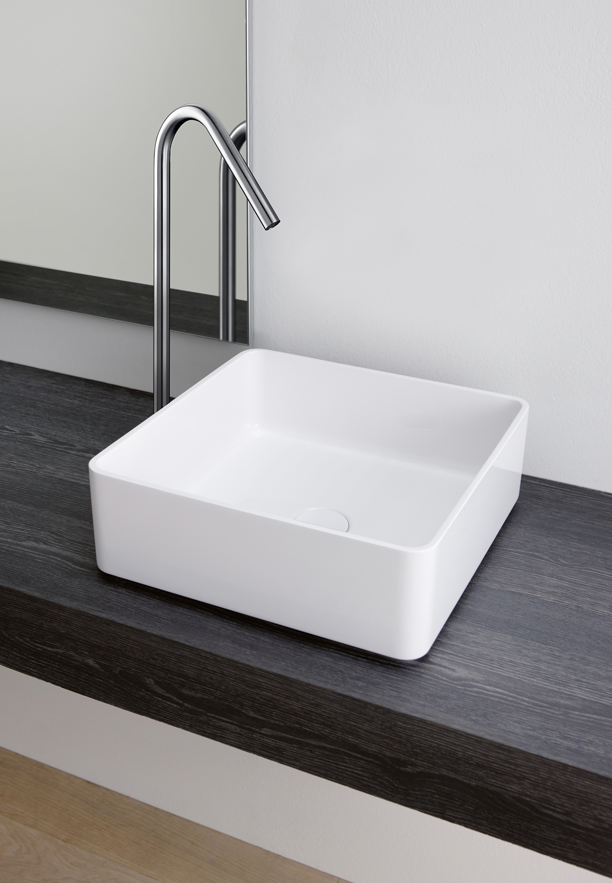 Modern Metrix Square Counter Top Basin