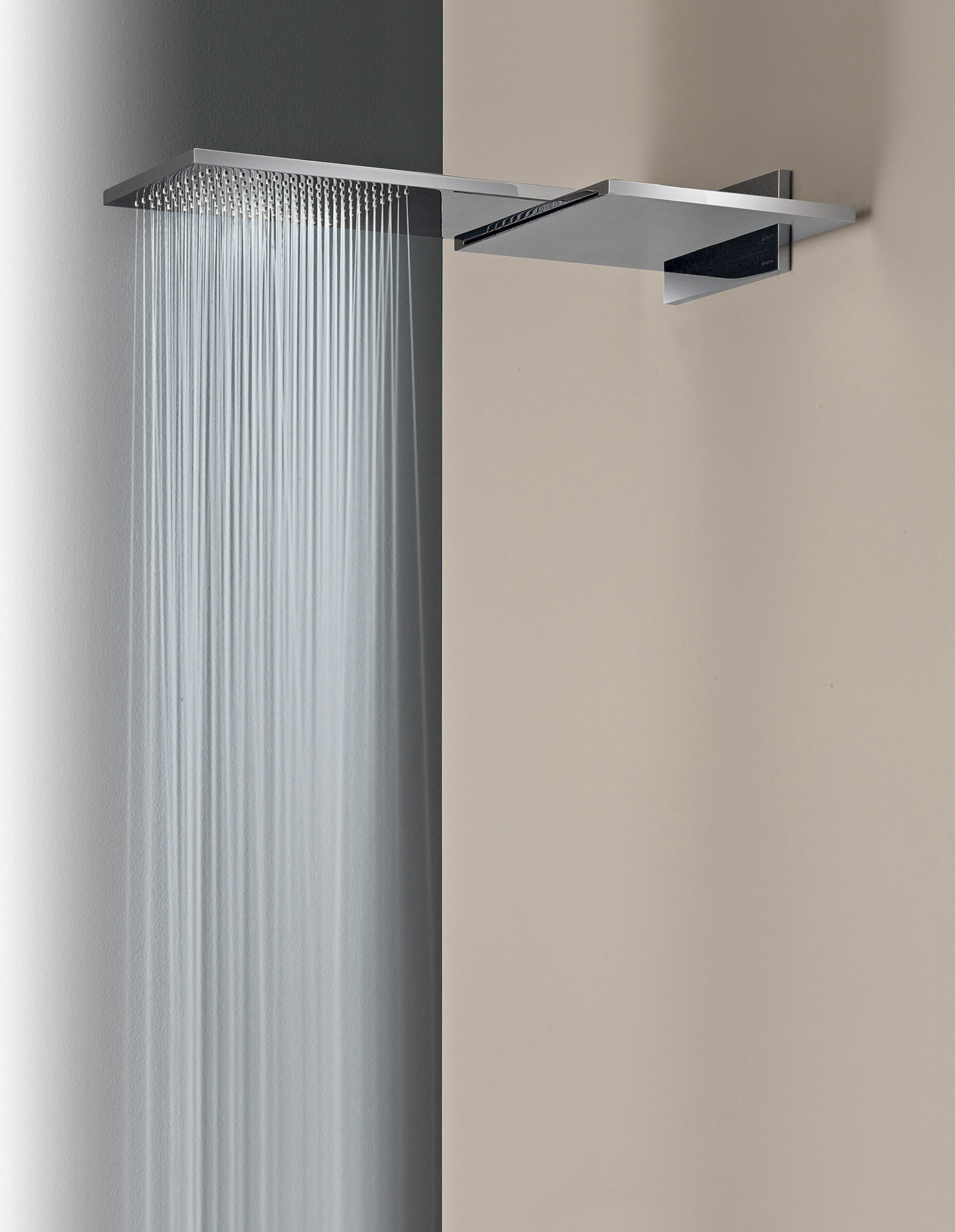 Modern Milano Wall Mount Shower Head