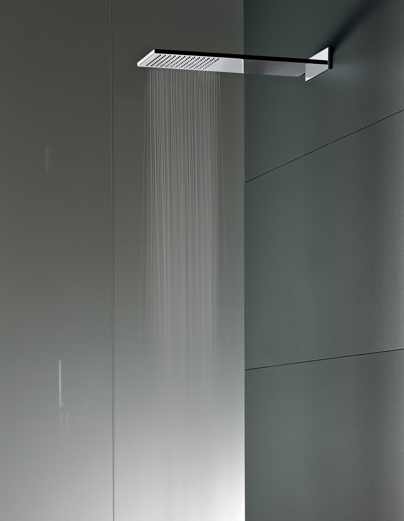 Modern Milano Wall Mount Shower Head