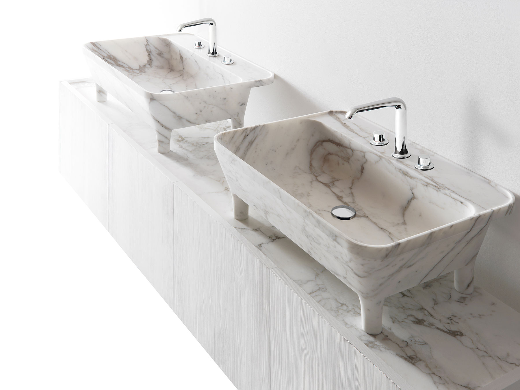 Modern Nabhi Floor Mount Vanity Unit