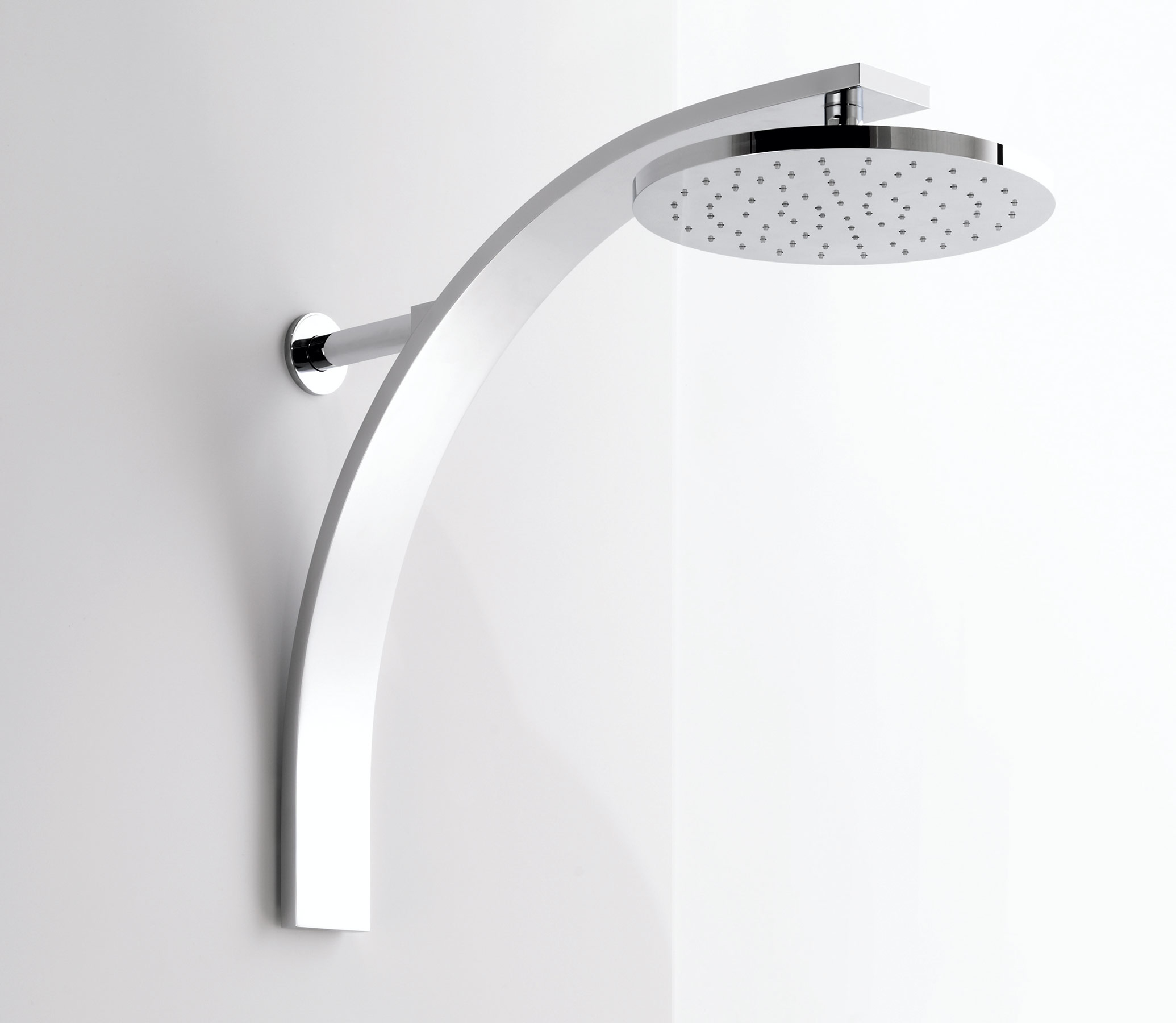 Modern New Wave Wall Mount Shower Head