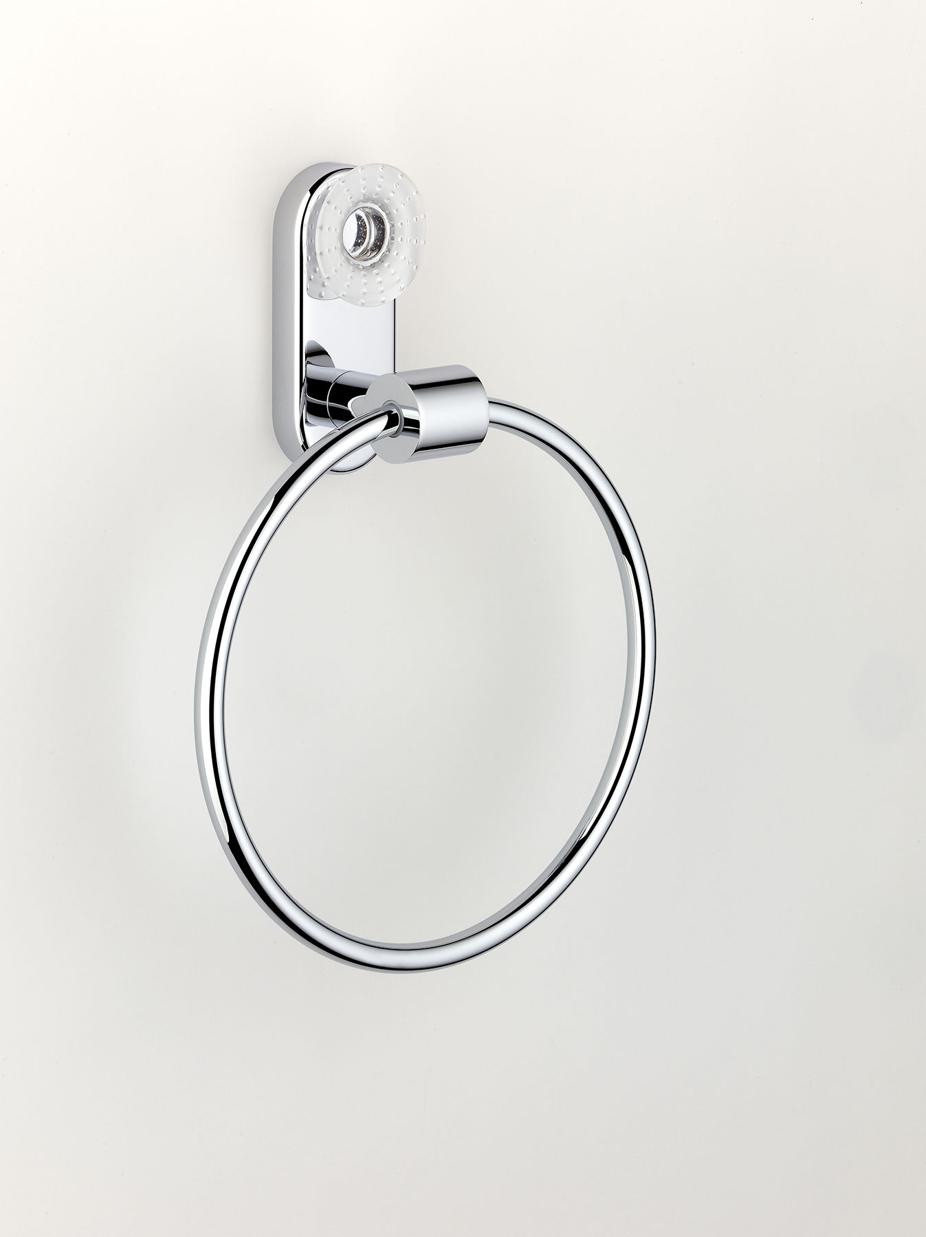 Modern Perle Wall Mount Towel Ring