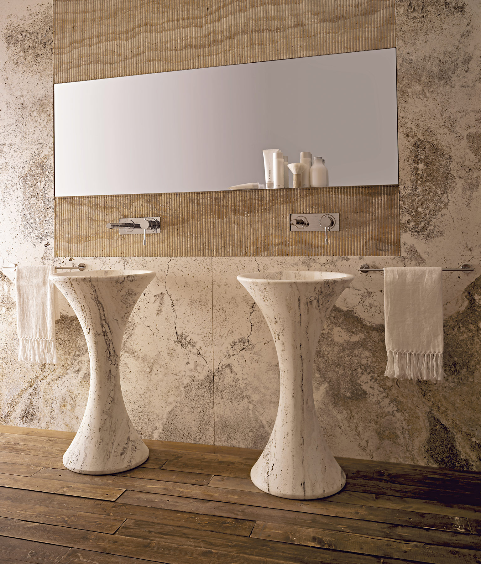 Modern Slim Freestanding Washbasin