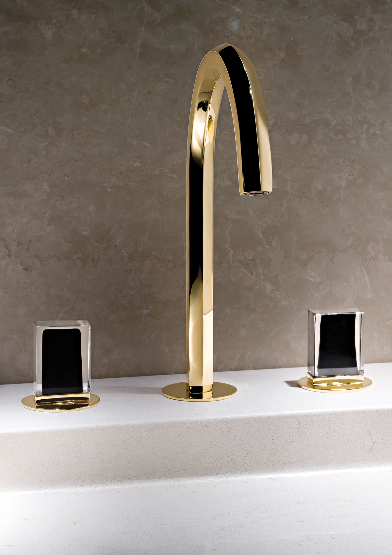 Modern Venezia Deck Mount Faucet