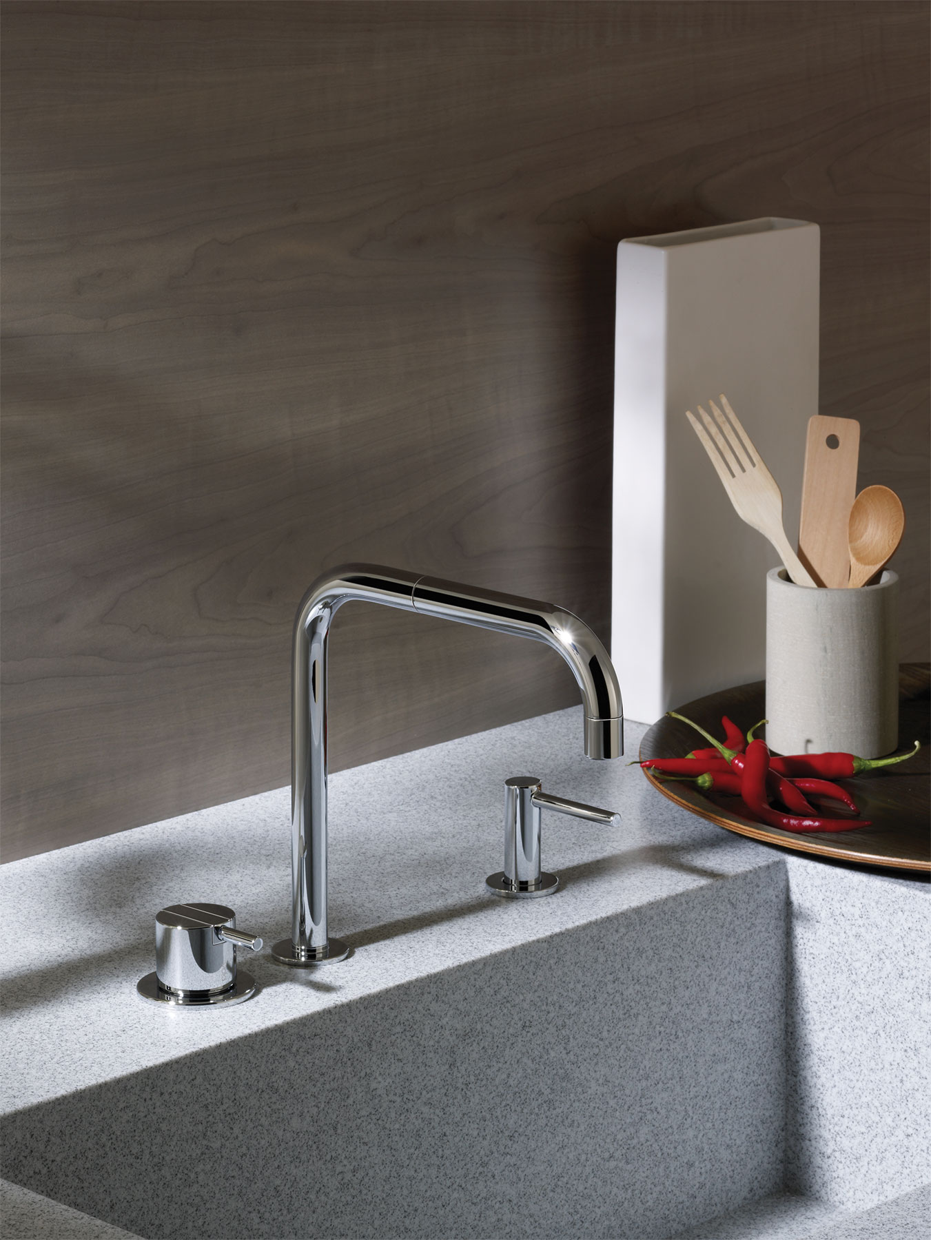 Modern Vola Deck Mount Soap Dispenser